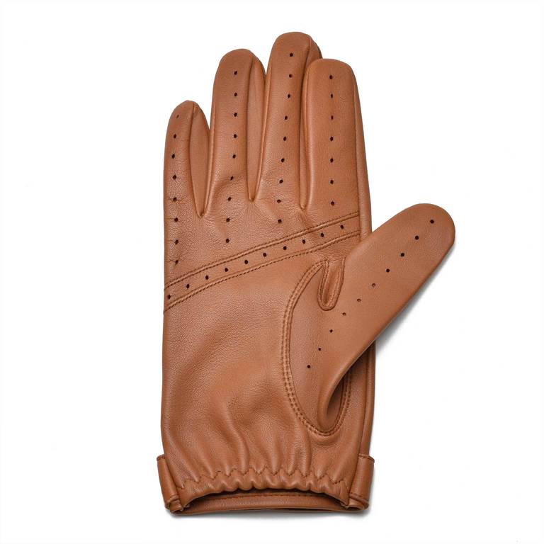 Heritage Leather Driving Gloves - Tanイメージ1