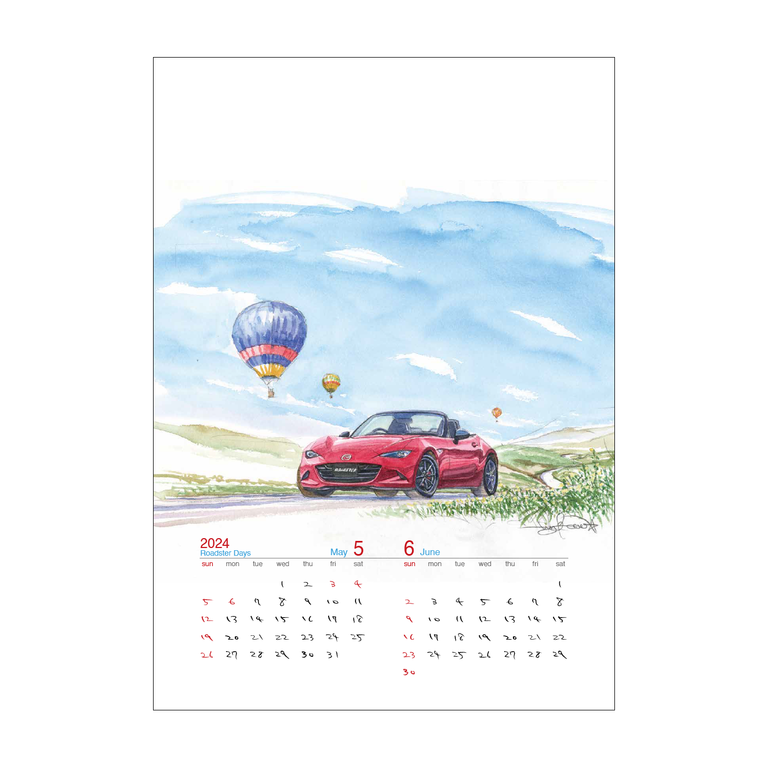 カレンダー / Roadster Days 2024イメージ2
