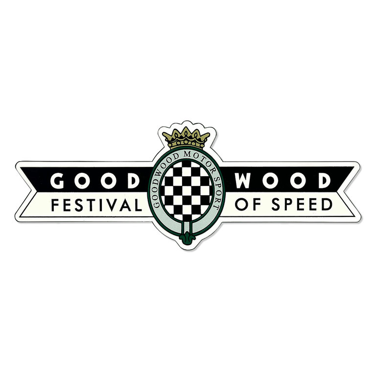 Good Wood / FESTIVAL OF SPEED ステッカー Mイメージ0