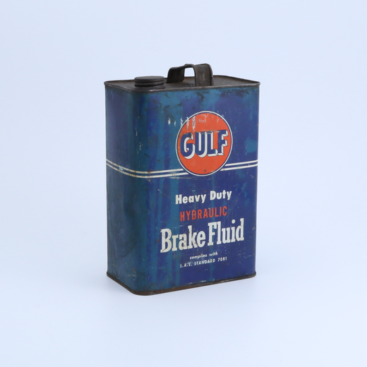 ブレーキフルード缶 / GULF Brake Fluid