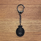 Chequerboard Key Chain / Whiteサムネイル1