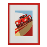 Guy Allen アートポスター AlfaRomeo TZ2