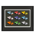 Guy Allen アートポスター Porsche 917 マルチパターン
