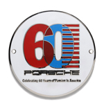 PORSCHE MUSEUM 60Years in America グリルバッヂ