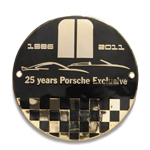 PORSCHE MUSEUM 25Years Porsche Exclusive ゴールド グリルバッヂ