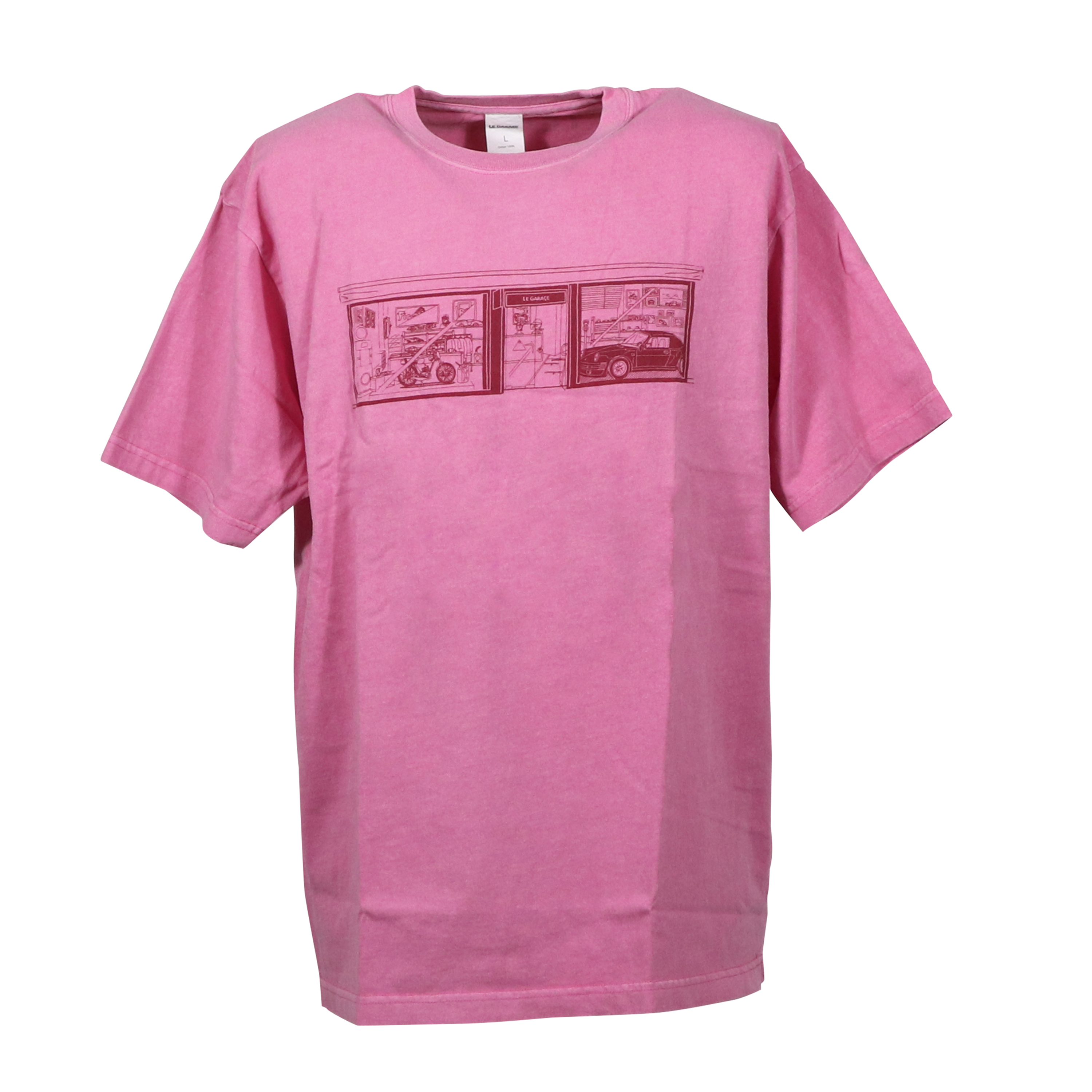 LE GARAGE イラストTシャツ / PINK