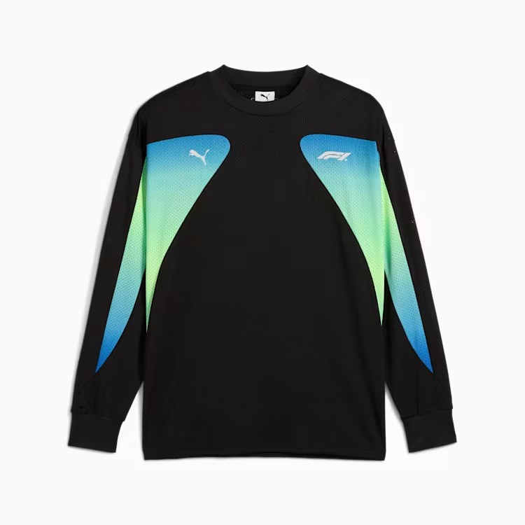 PUMA×F1 オーバーサイズ LS Tシャツ ブラック