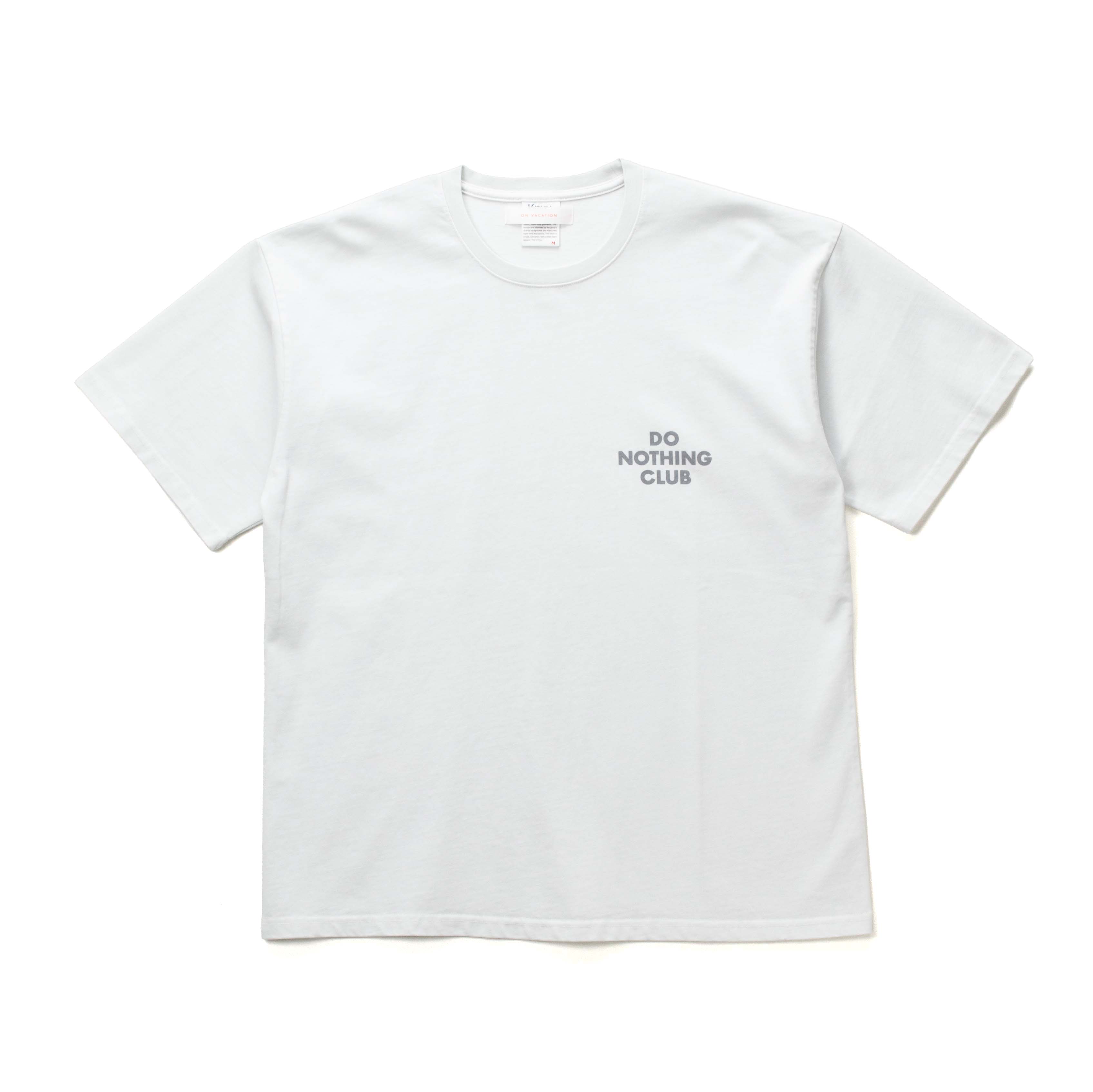 DO NOTHING CLUB Tシャツ White