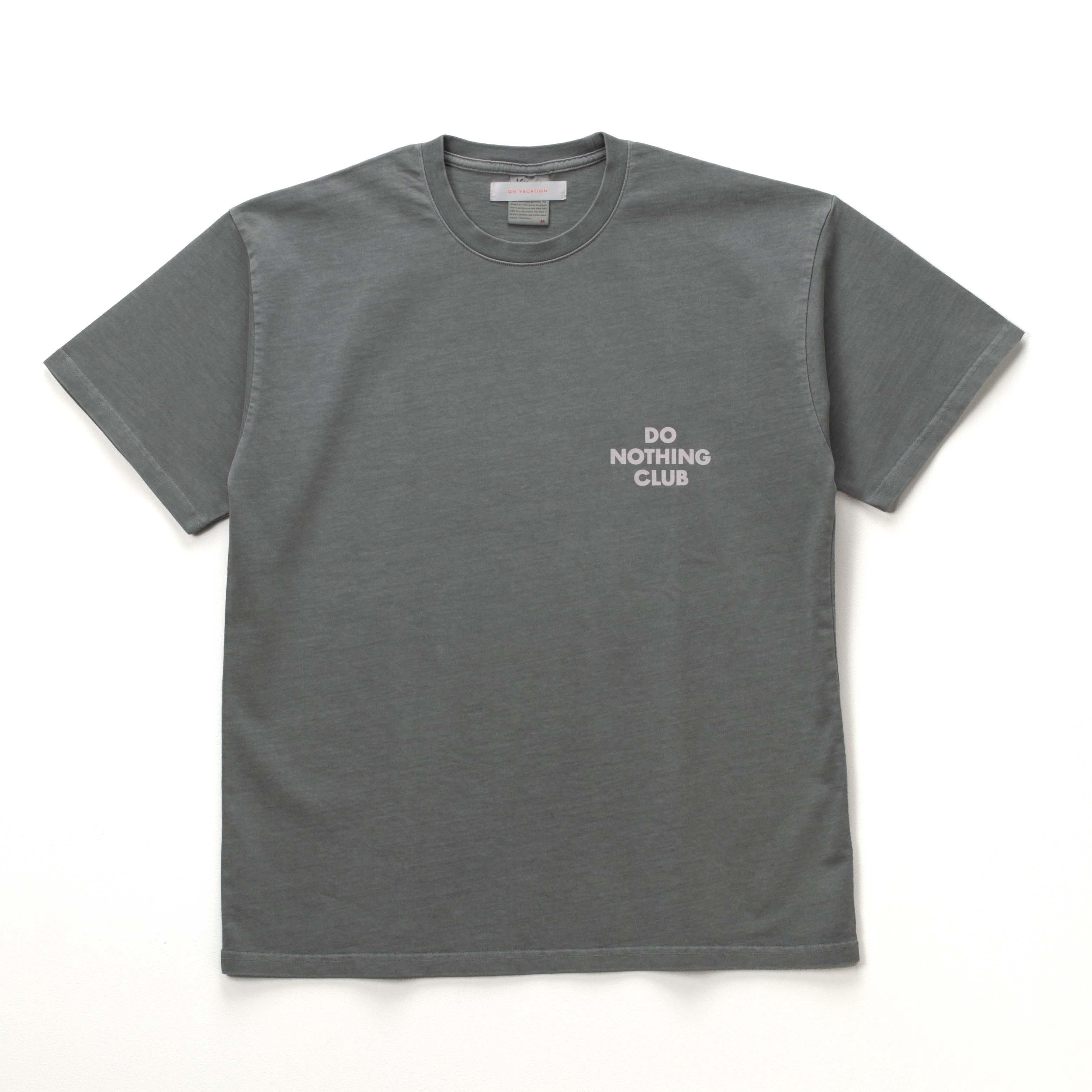 DO NOTHING CLUB Tシャツ Gray