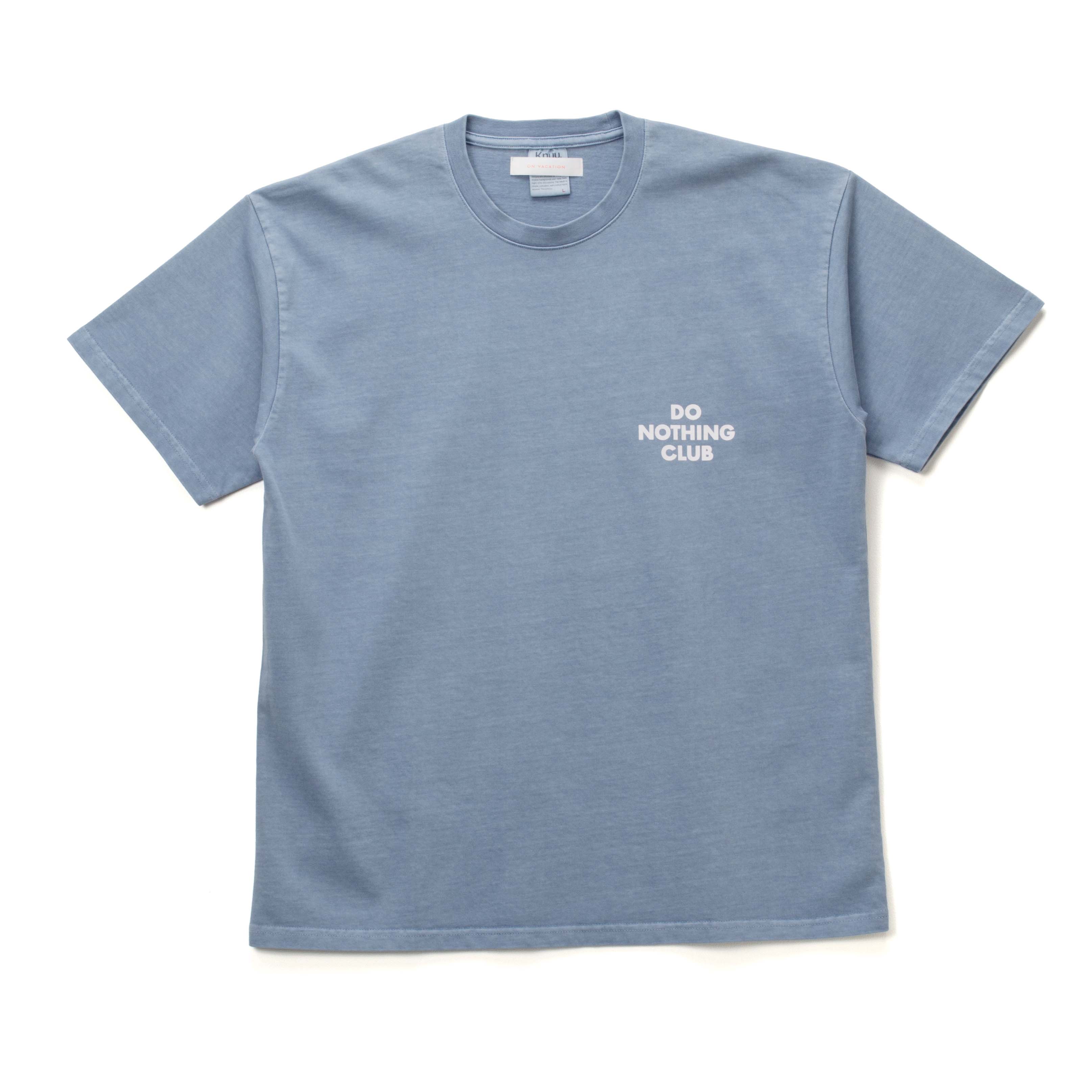 DO NOTHING CLUB Tシャツ Blue