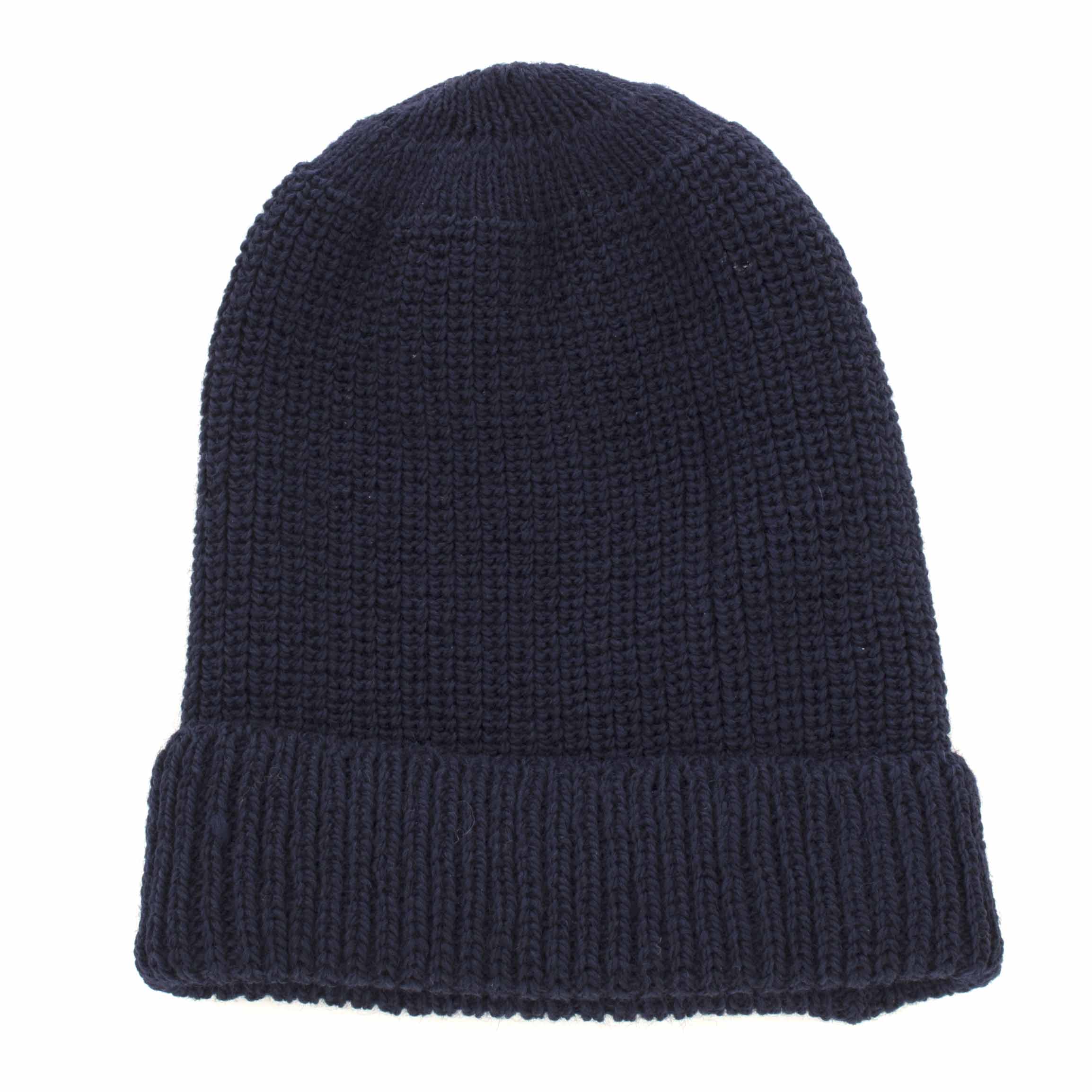 PORTER RIBBED BEANIE ネイビー
