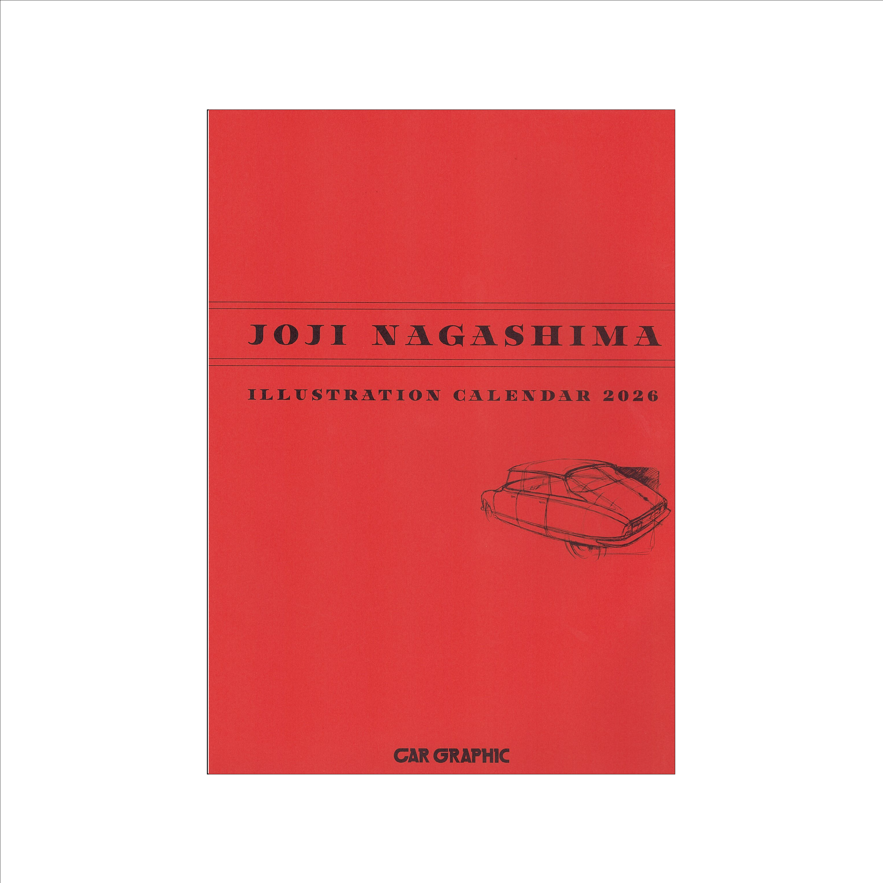 CAR GRAPHIC オリジナルカレンダー 2026
