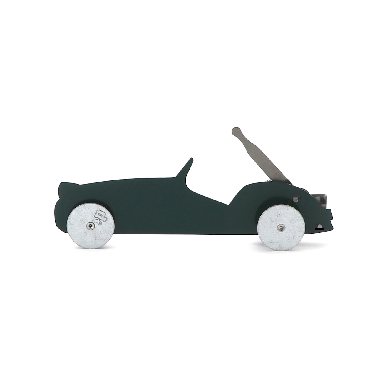 Metal wind up car Green