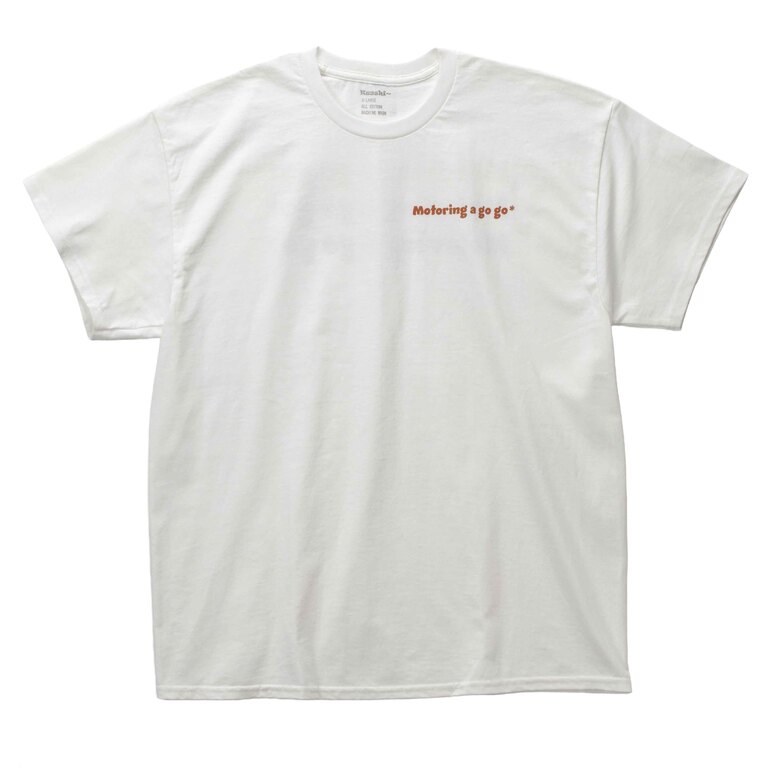 Motoring a go go Tシャツ / WHITEイメージ0