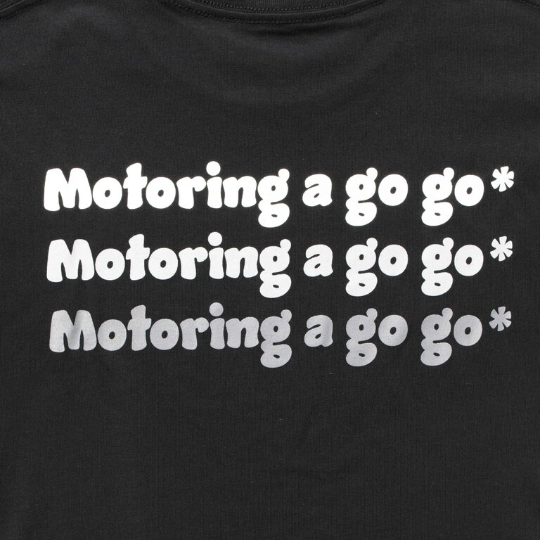 Motoring a go go Tシャツ / BLACKイメージ2