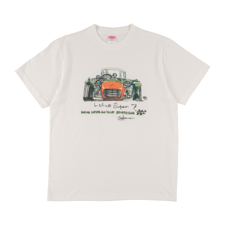 Sportscars by Bow。Tシャツ / ロータス スーパーセブンイメージ0