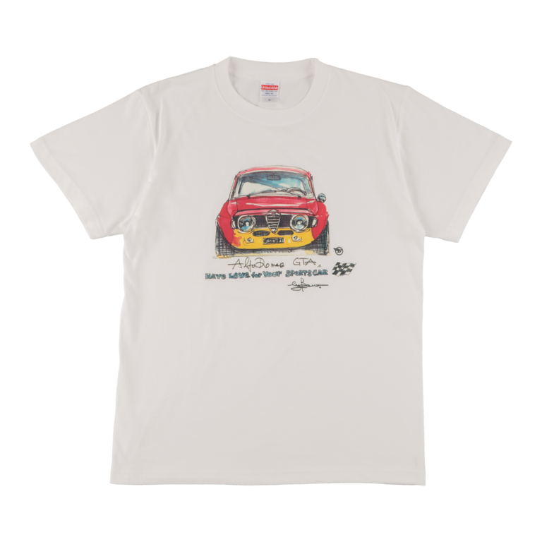 Sportscars by Bow。Tシャツ / アルファロメオ GTAイメージ0