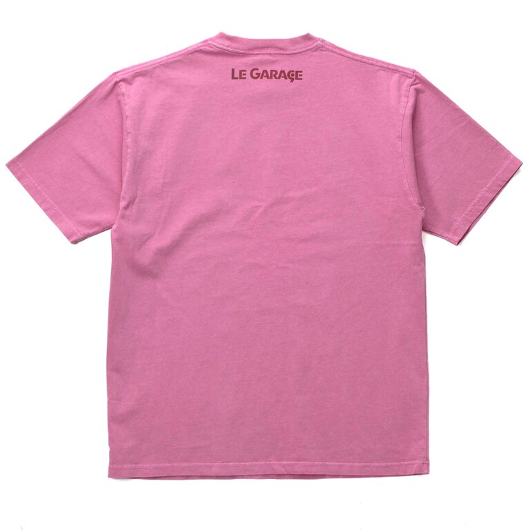LE GARAGE イラストTシャツ / PINKイメージ1