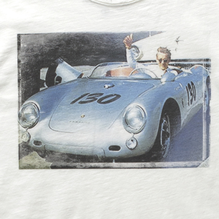 Porsche550 & JamesDean Tシャツイメージ2