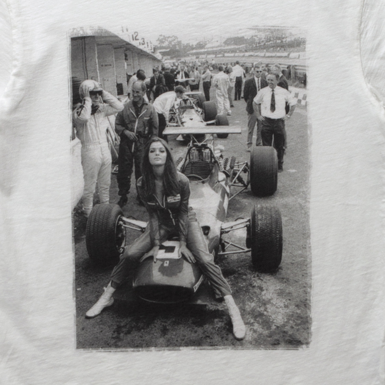 Ferrari 312 F1 & Lady Tシャツイメージ2