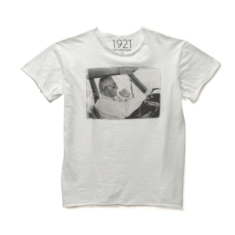 Gianni Agnelli & Fiat130 Tシャツイメージ0