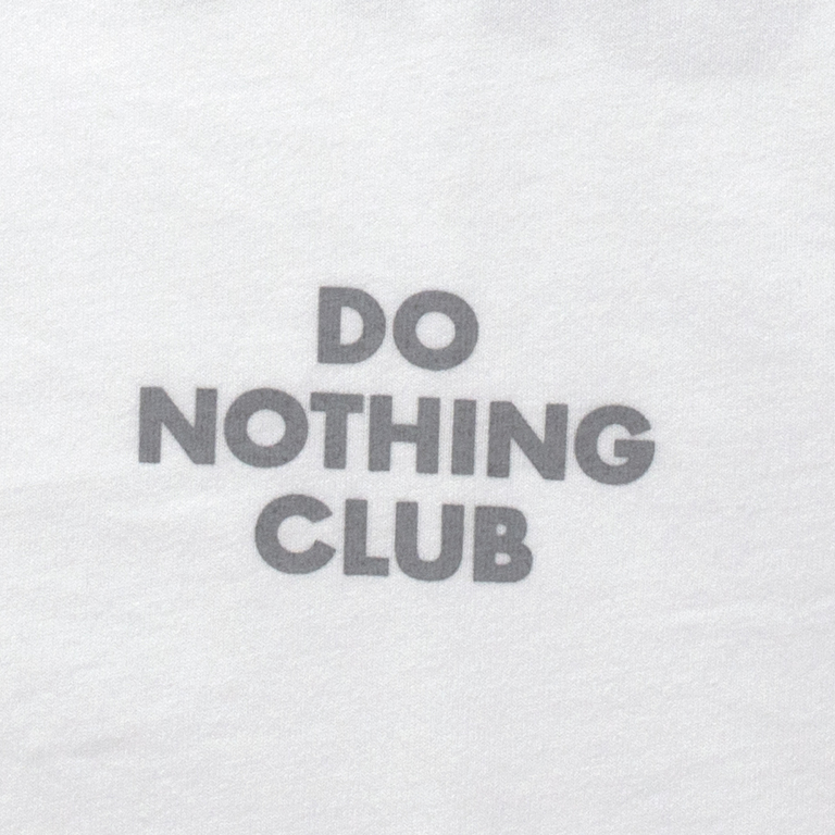 DO NOTHING CLUB ロングTシャツ Whiteイメージ2