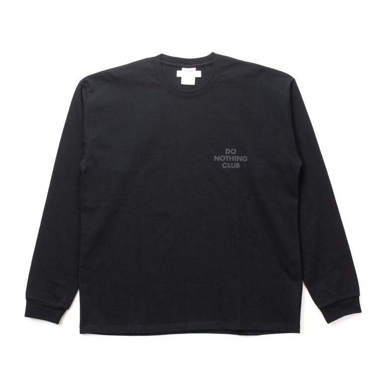 DO NOTHING CLUB ロングTシャツ Blackイメージ0