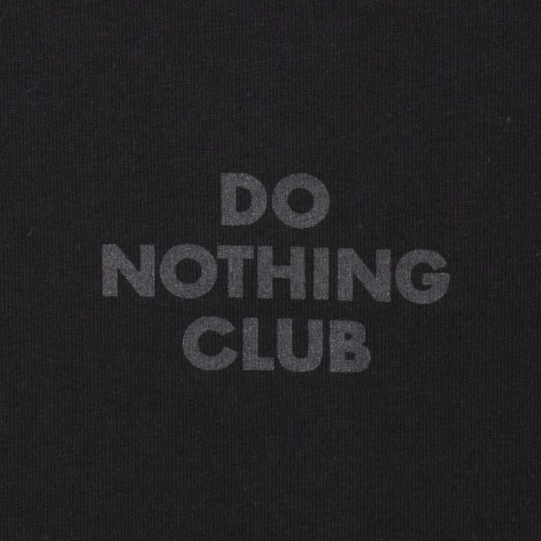 DO NOTHING CLUB ロングTシャツ Blackイメージ2