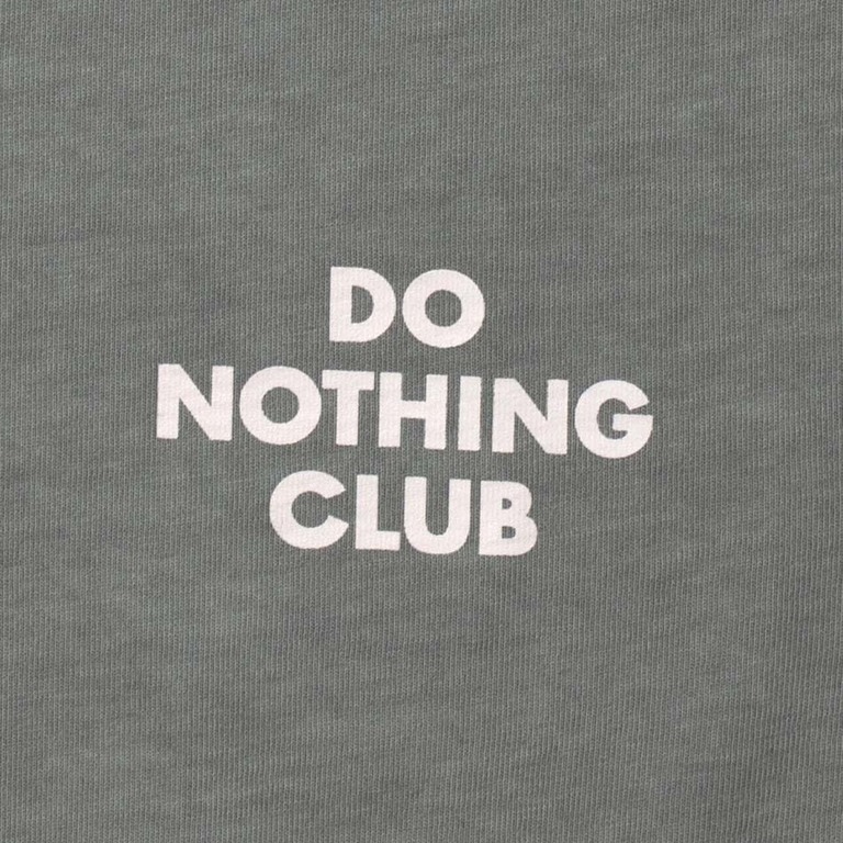 DO NOTHING CLUB Tシャツ Grayイメージ2