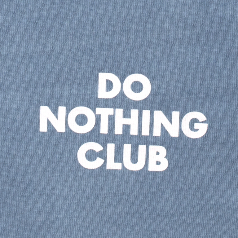 DO NOTHING CLUB Tシャツ Blueイメージ2