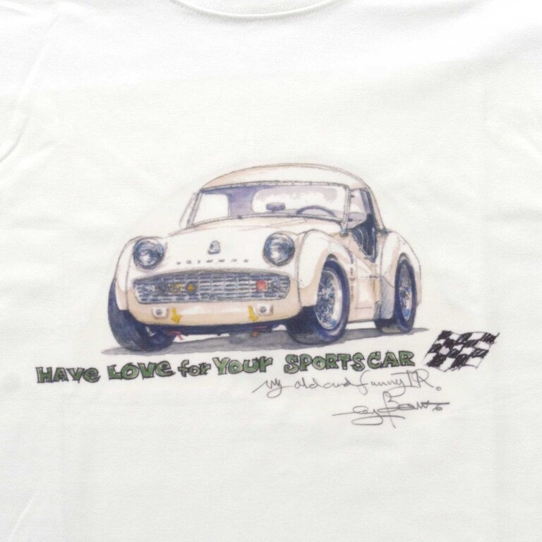 Tシャツ by Bow。/ Triumph TR-3イメージ1