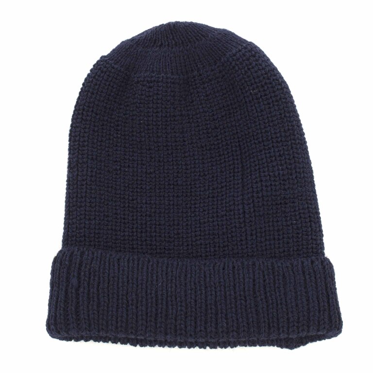 PORTER RIBBED BEANIE ネイビーイメージ0