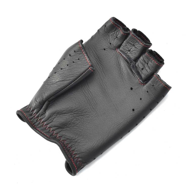 Driving Gloves / DDR-040 Black(Redステッチ)イメージ2