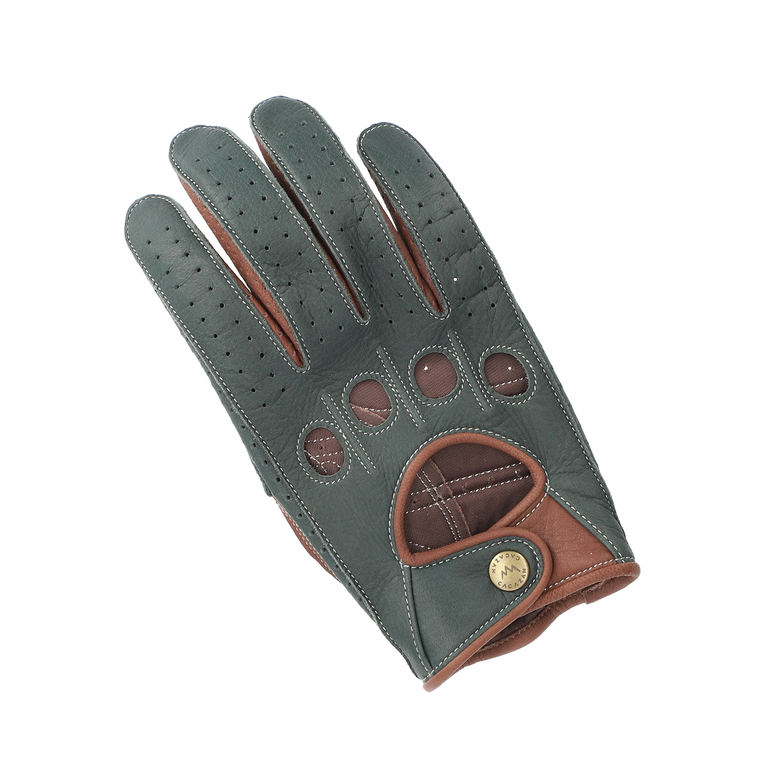 Driving Gloves / DDR-061R Green/Brownイメージ1