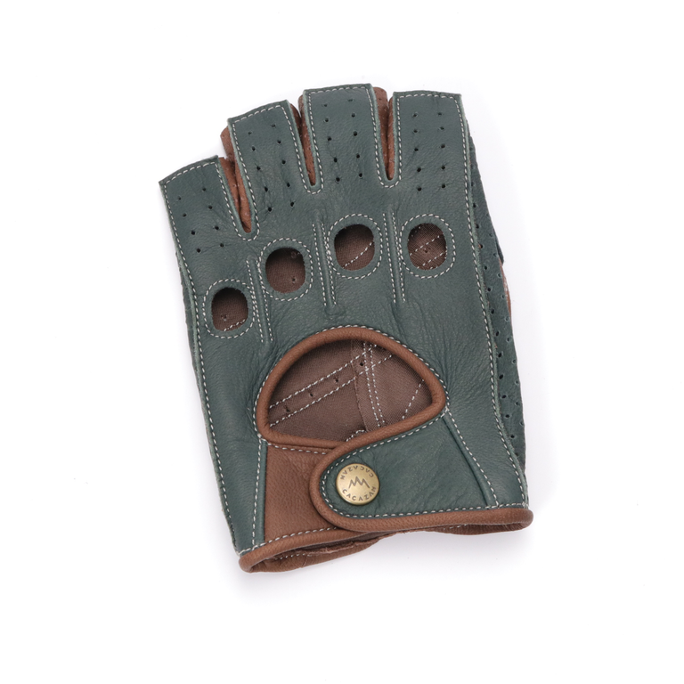 Driving Gloves / DDR-071R Green/Brownイメージ1