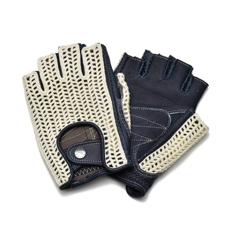 Driving Gloves / KNR-071 Ivory/Navyイメージ0