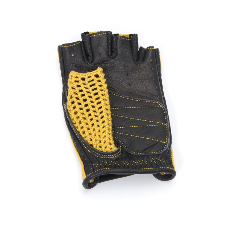Driving Gloves / KNR-071 Yellow/Blackイメージ2