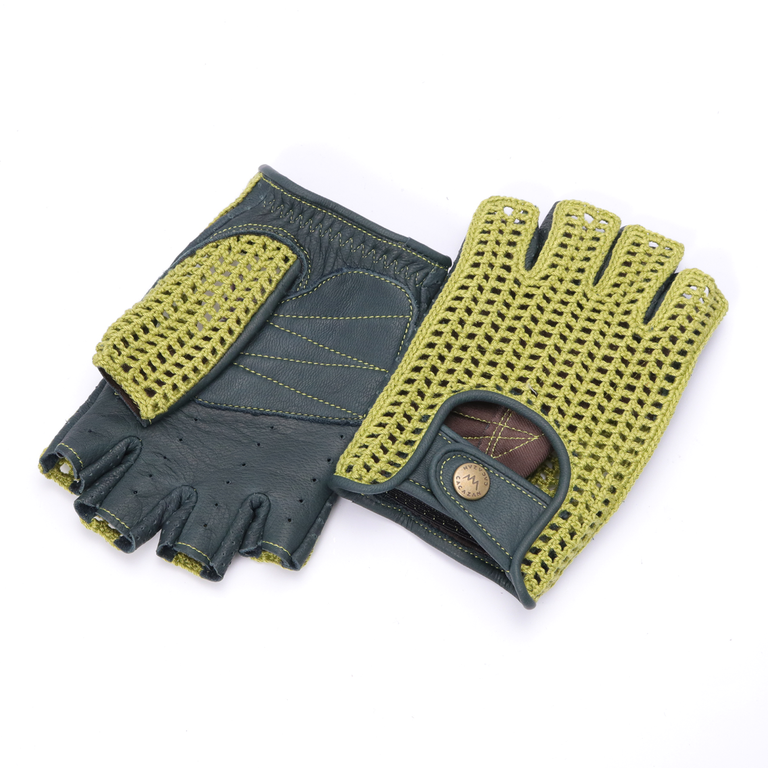 Driving Gloves / KNR-071 LightGreen/BritishGreenイメージ0