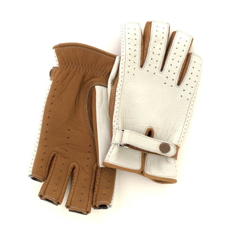 Driving Gloves / LDR-071 Ivory/Caramelイメージ0