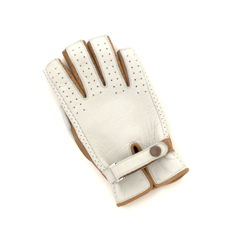 Driving Gloves / LDR-071 Ivory/Caramelイメージ1