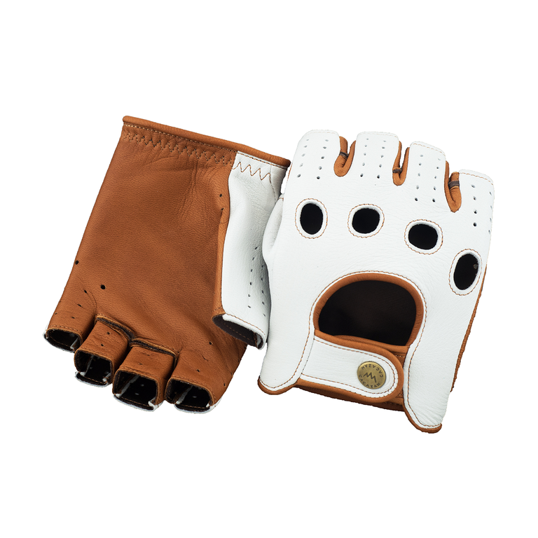 Driving Gloves / DDR-041 Ivory/Caramelイメージ0