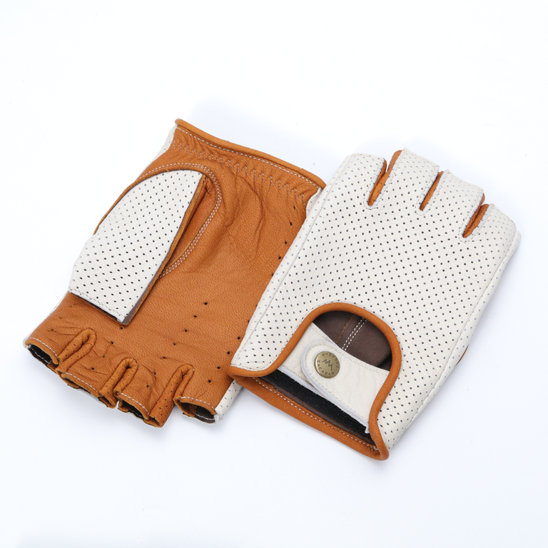 Driving Gloves / DDR-092 Ivory/Caramelイメージ0