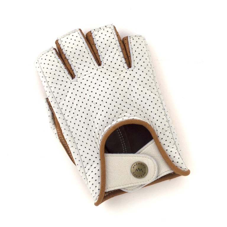 Driving Gloves / DDL-092 Ivory/Caramelイメージ1