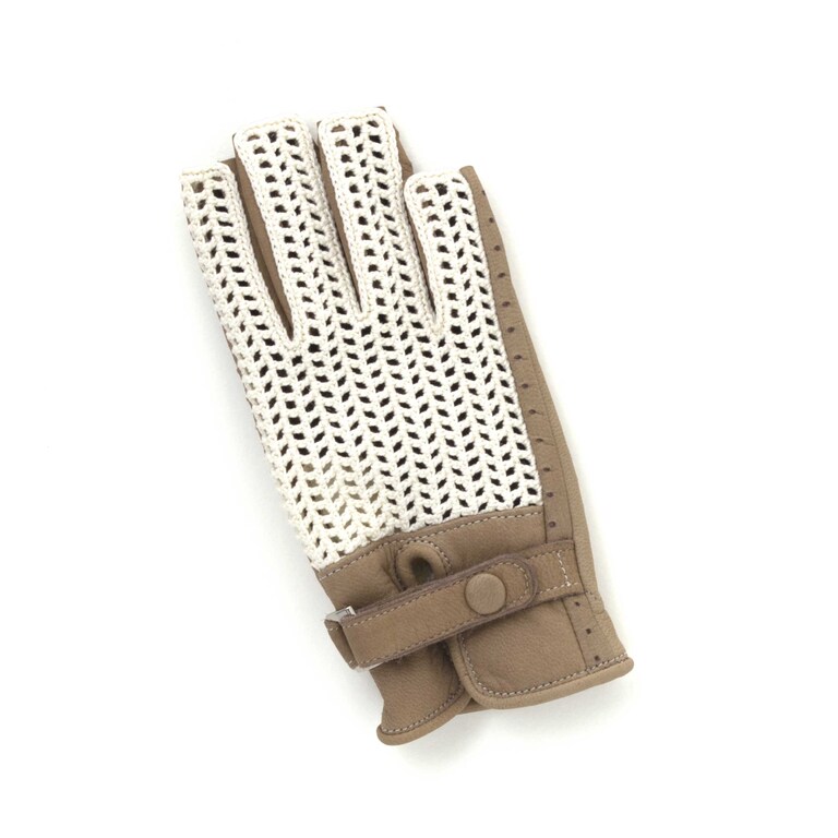 Driving Gloves / LKN-071 Ivory/Beigeイメージ1