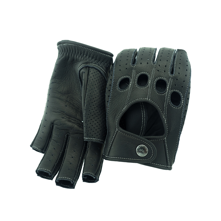 Driving Gloves / DDR-070L Black(Silverステッチ)イメージ0