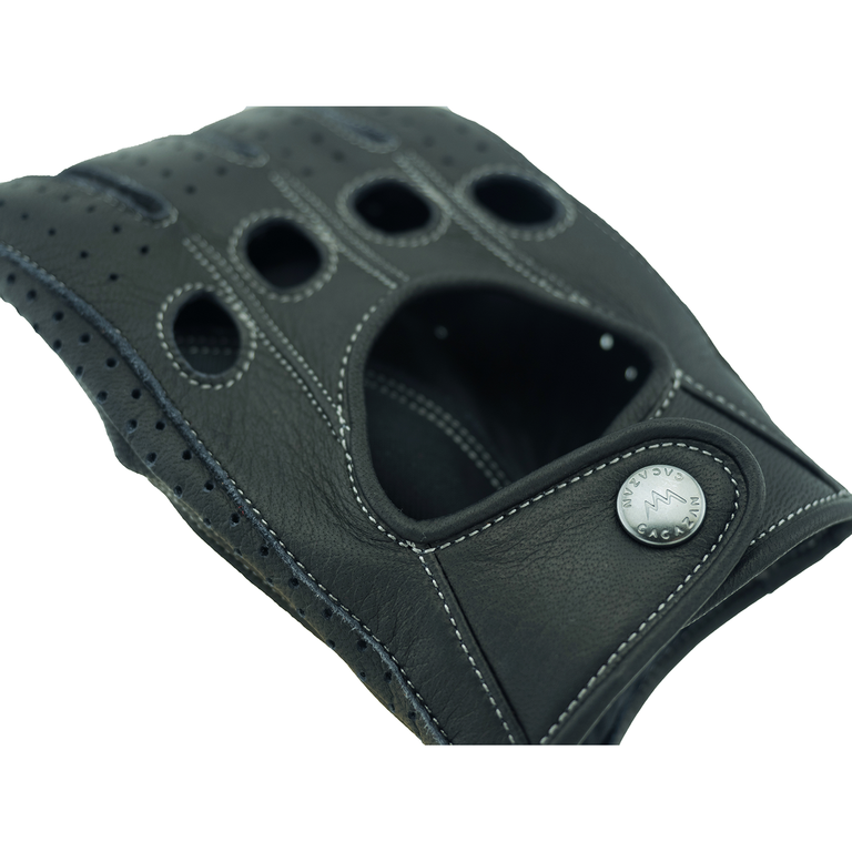 Driving Gloves / DDR-070L Black(Silverステッチ)イメージ2