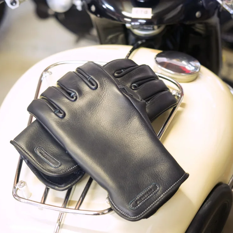 Bike Gloves / TAKA-062 Black(Silverステッチ)イメージ4