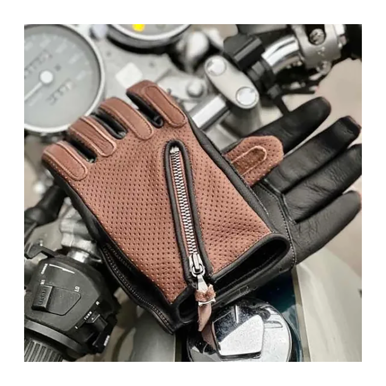 Bike Gloves / ZZR-055m Brown/Blackイメージ0