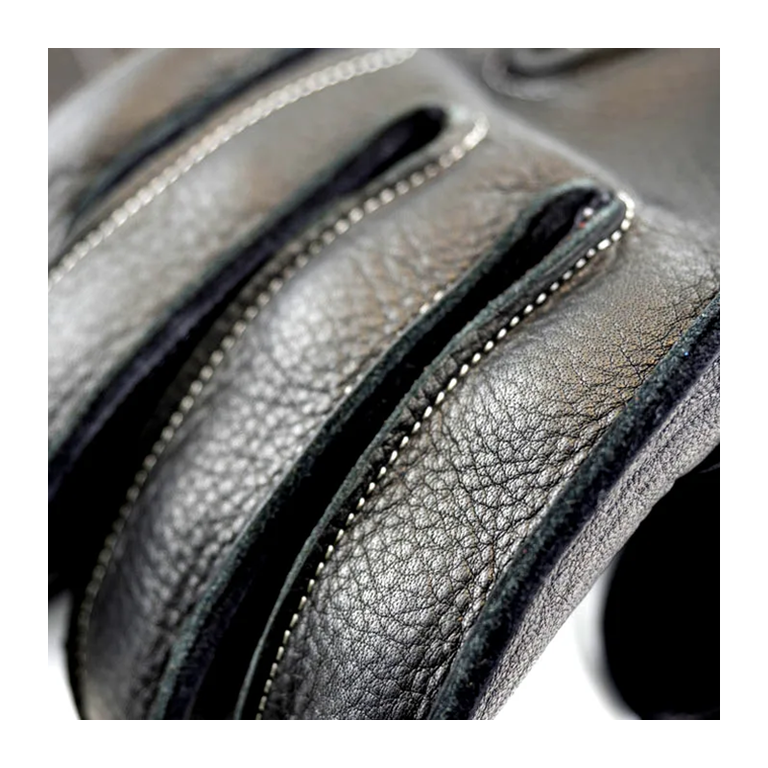 Bike Gloves / ZZR-055ex Black/シルバーステッチイメージ1