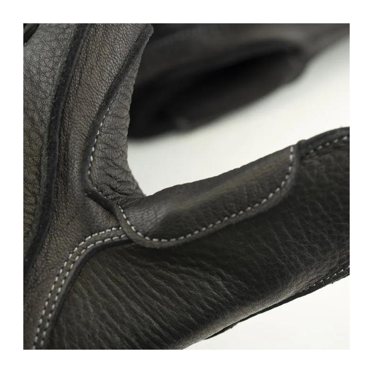 Bike Gloves / ZZR-055ex Black/シルバーステッチイメージ2
